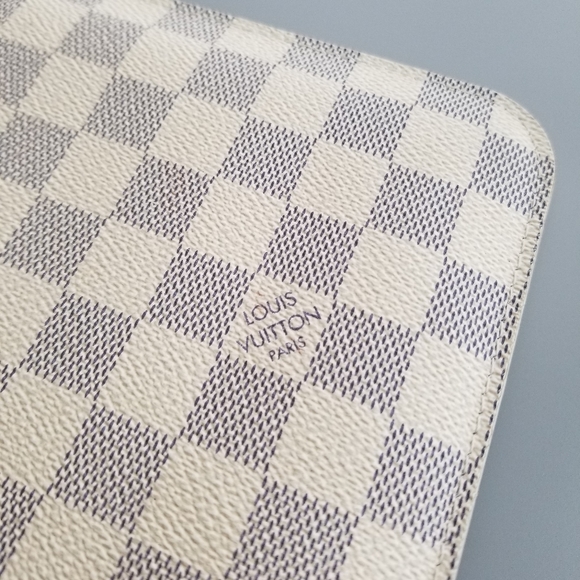 LOUIS VUITTON Neverfull Pouch GM Damier Print - Picture 13 of 16